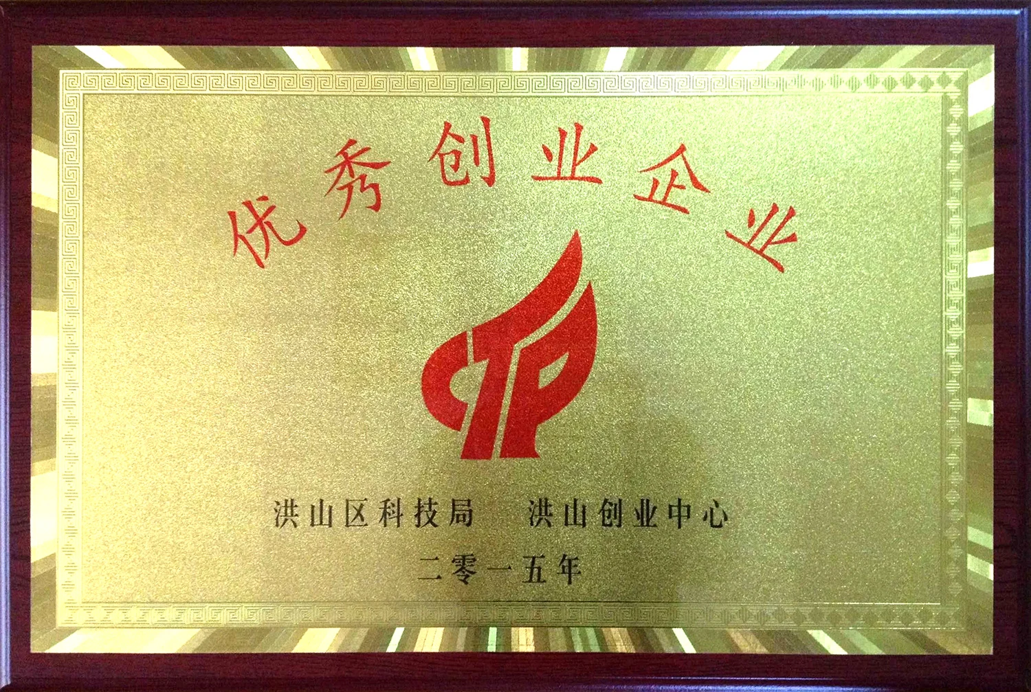 Hongshan District outstanding entrepreneurial enterprise